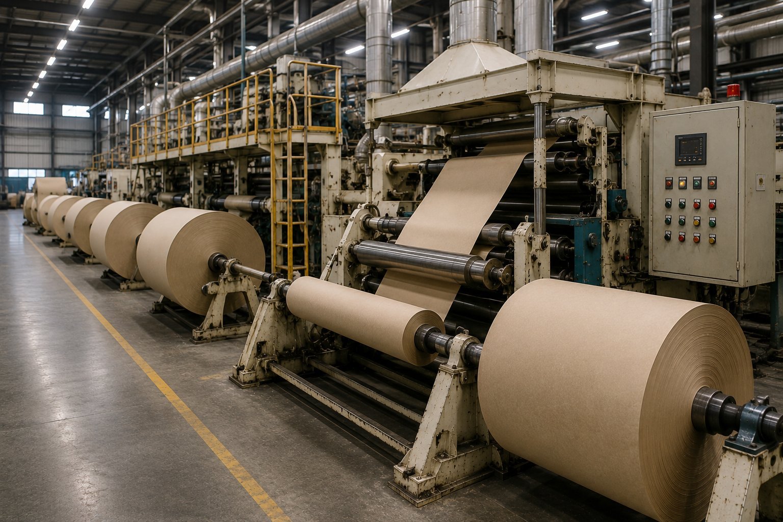 Kraft paper packaging application