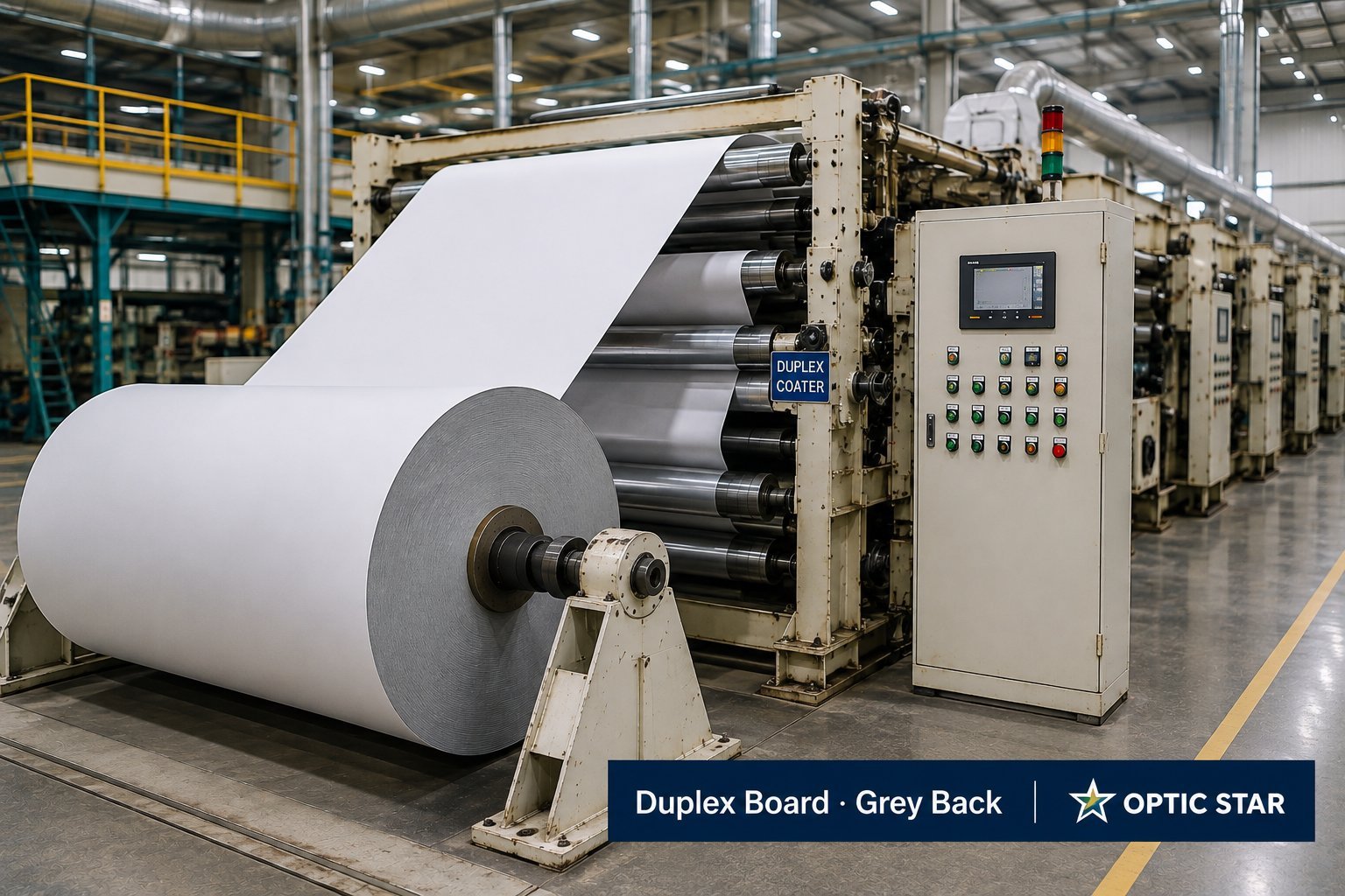 Optic Star duplex board packaging
